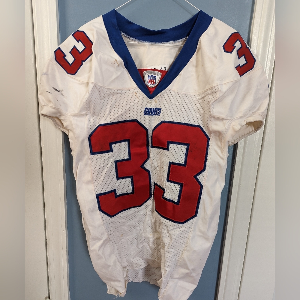 New York Giants Authentic Game Worn Jersey
